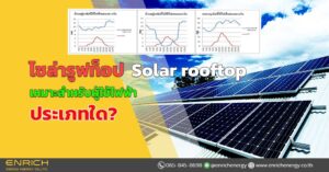 โซล่ารูฟท็อป-Solar-rooftop-เหมาะสำหรับผู้ใช้ไฟฟ้าประเภทใด